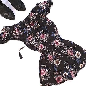 Floral Short Romper